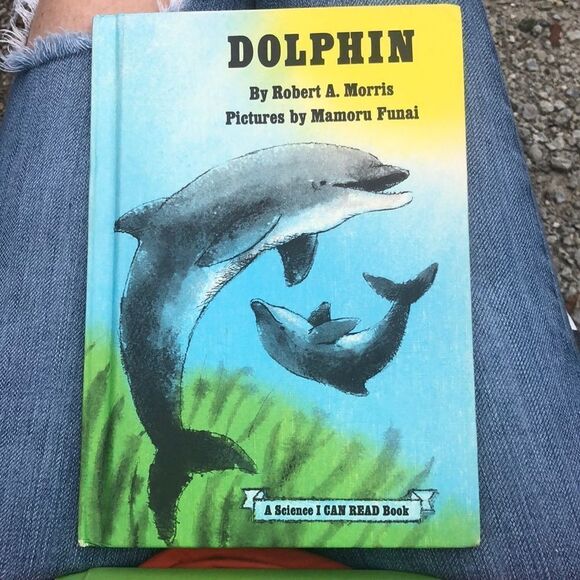 Vtg 1975 A Science I can Read Book Dolphin - Picture 1 of 8